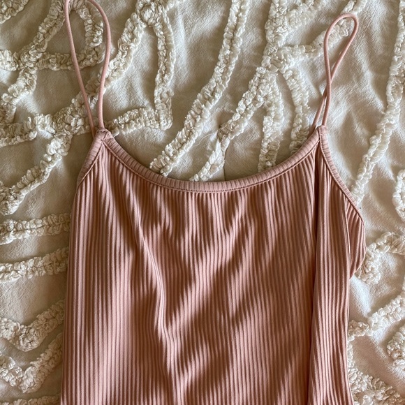 Rib Knit Cami Bodysuit - Picture 4 of 5